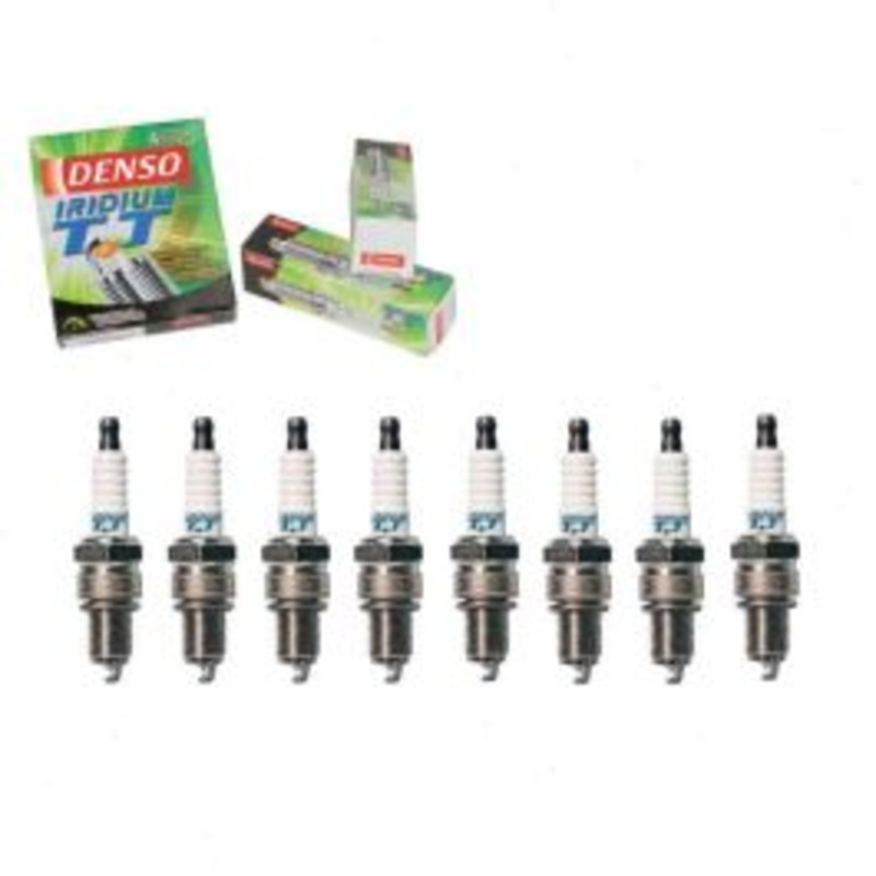 8 pc DENSO Iridium TT Spark Plugs for 1974-1984 Jeep J20 5.9L 6.6L V8