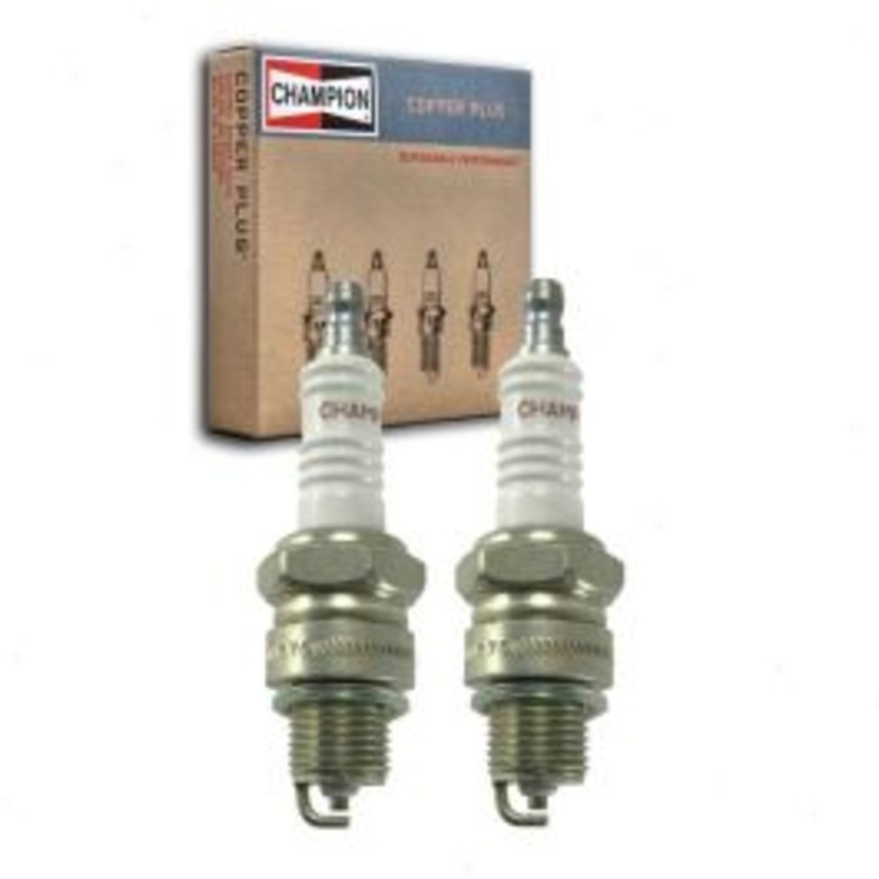 2 pc Champion Copper Plus Spark Plugs for 1968-1970 Subaru 360 0.4L L2