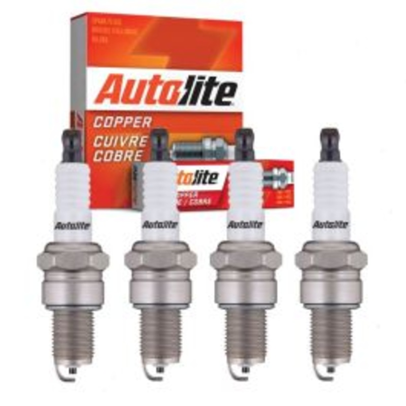 4 pc Autolite Copper Core Spark Plugs for 1980-1987 Audi 4000 1.6L 1.7L 1.8L L4
