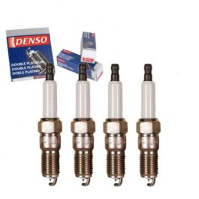 4 pc DENSO Double Platinum Spark Plugs for 1982-1984 Mercury Lynx 1.6L L4
