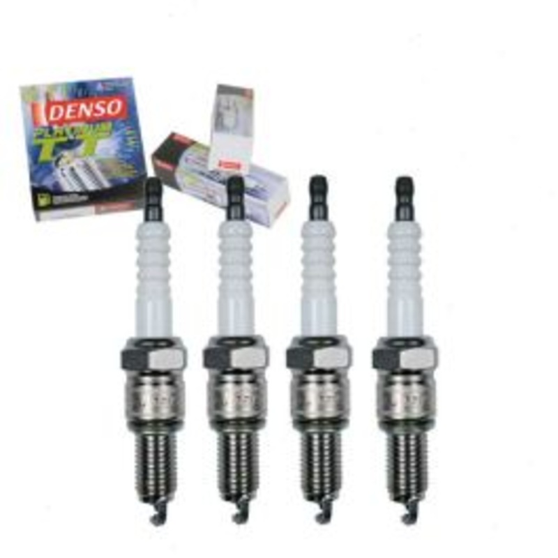 4 pc DENSO Platinum TT Spark Plugs for 1994-1997 Ford Aspire 1.3L L4