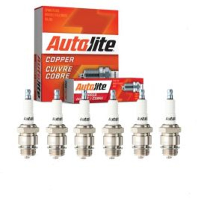 6 pc Autolite Copper Core Spark Plugs for 1930 Chevrolet Universal Truck