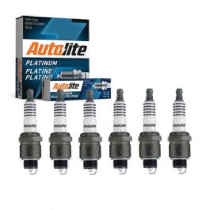 6 pc Autolite Platinum Spark Plug for 1966-1971 Jeep DJ5 3.7L V6