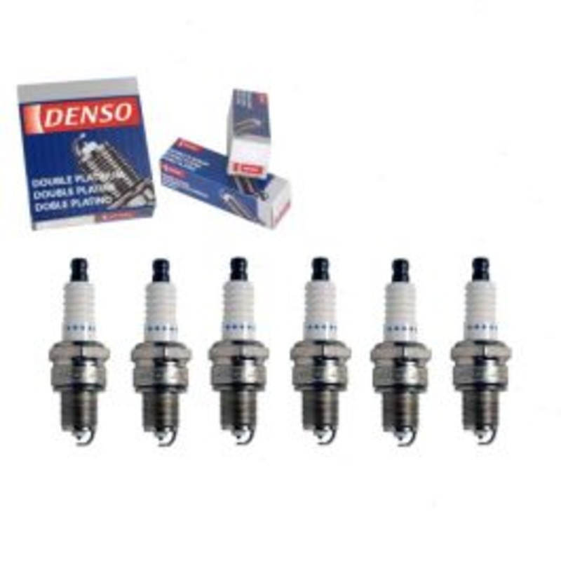 6 pc DENSO Double Platinum Spark Plugs for 1967-1969 GMC C15 C1500 Pickup 4.1L L6