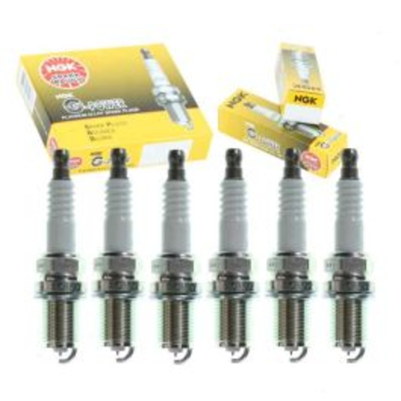 6 pc NGK G-Power Spark Plugs for 1997 Jaguar XJR 4.0L L6