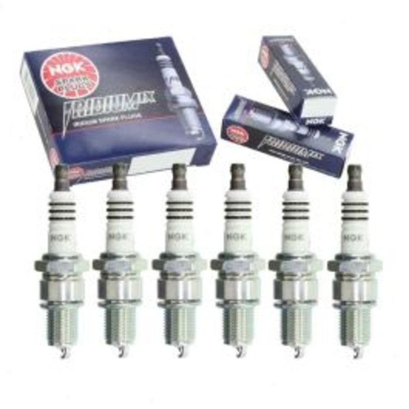 6 pc NGK Iridium IX 2115 BPR5EIX-11 Spark Plugs