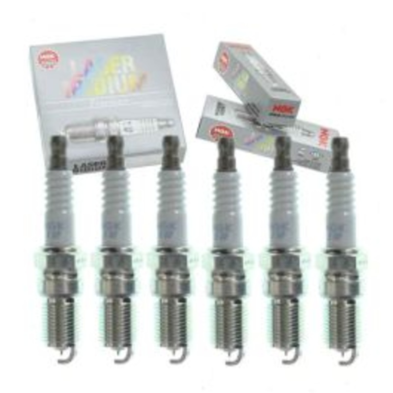 6 pc NGK Laser Iridium Spark Plugs for 2002 Jaguar X-Type 3.0L V6