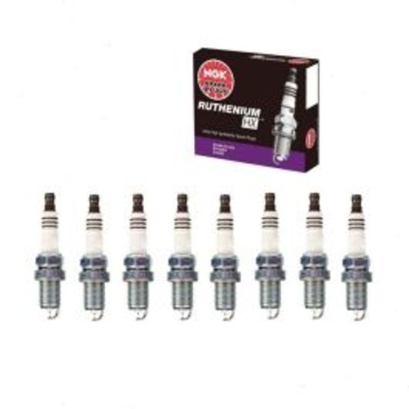 8 pc NGK Ruthenium HX Spark Plugs for 1999-2007 Jeep Grand Cherokee 4.7L V8