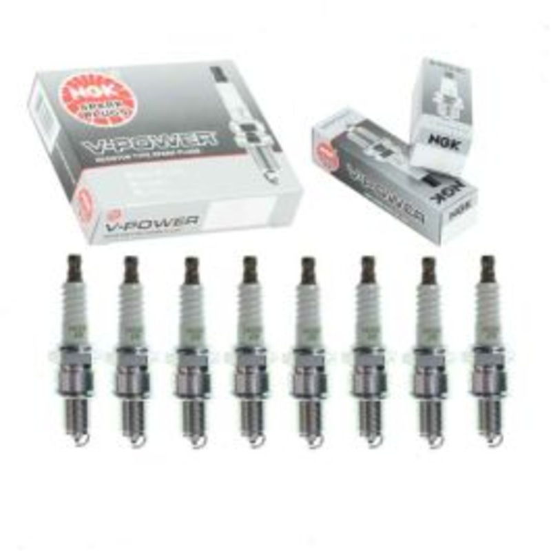 8 pc NGK V-Power Spark Plugs for 1984-1985 Mercedes-Benz 500SEL 5.0L V8