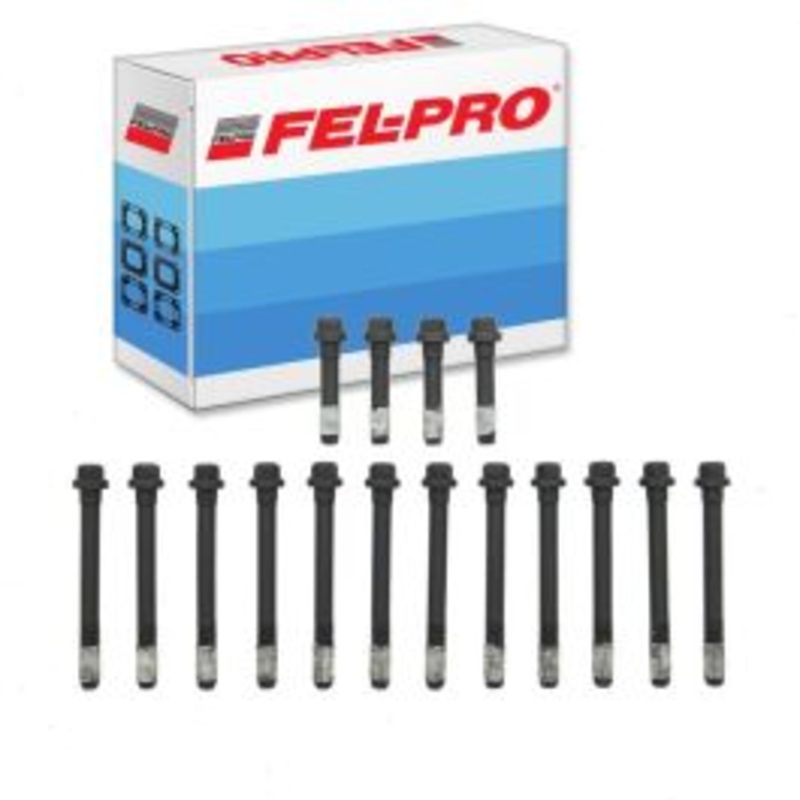 Fel-Pro Engine Cylinder Head Bolt Set for 1975-1978 GMC C15 7.4L V8