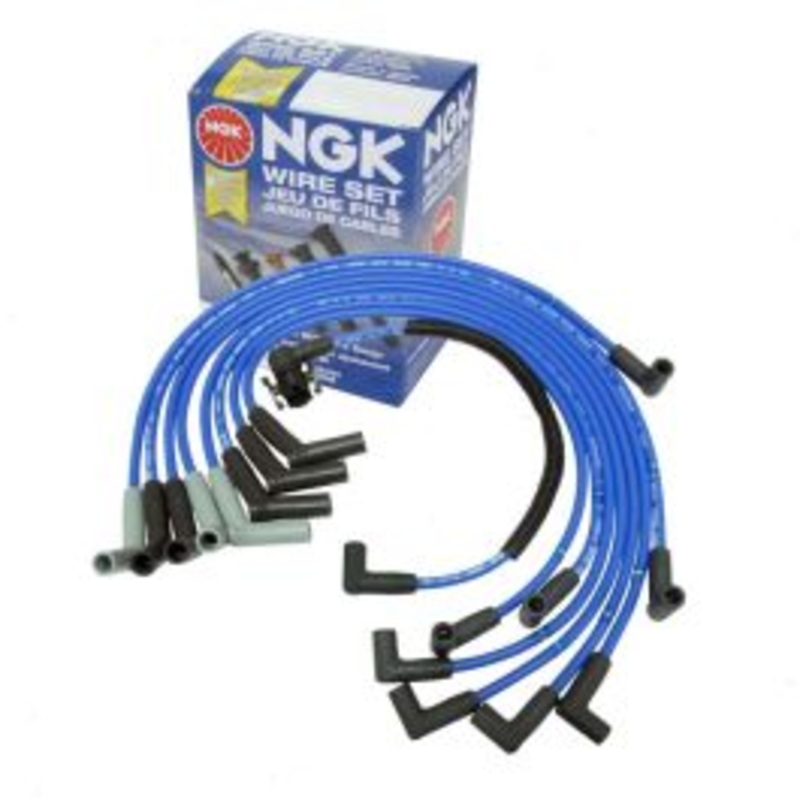 NGK Spark Plug Wire Set for 1988-1991 Ford E-250 Econoline Club Wagon 7.5L V8