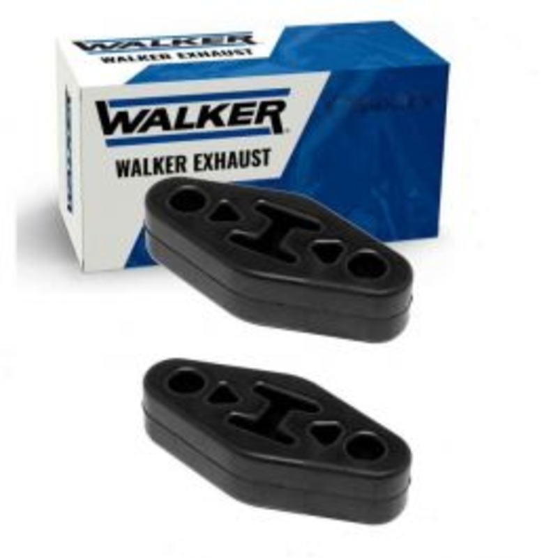 2 pc Walker Exhaust System Insulators for 1986-1987 Cadillac Eldorado 4.1L V8