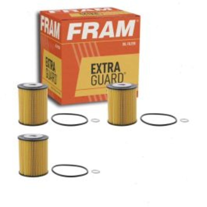3 pc FRAM Extra Guard CH11934 Engine Oil Filters