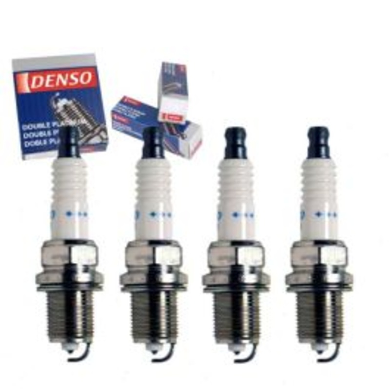 4 pc DENSO Double Platinum Spark Plugs for 1994-1996 Mercedes-Benz C220 2.2L L4