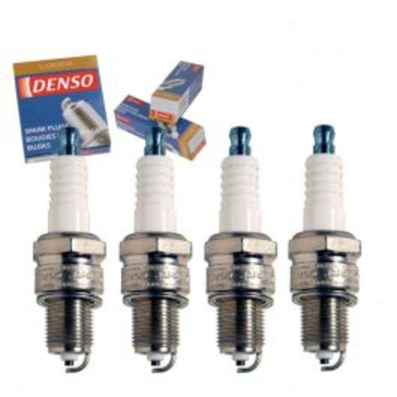 4 pc DENSO Standard U-Groove Spark Plugs for 1990-1994 Plymouth Laser 2.0L L4