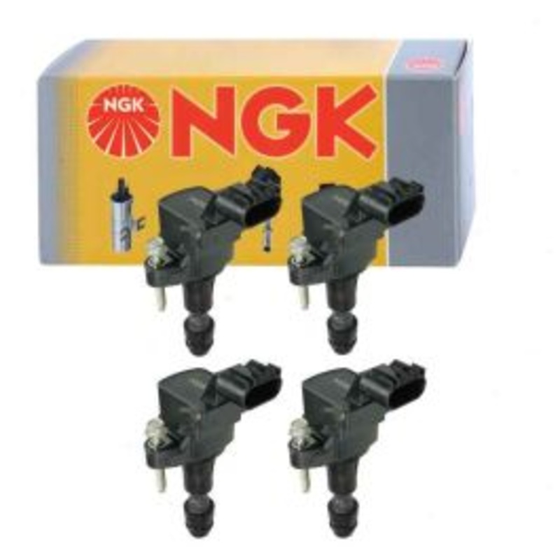 4 pc NGK Ignition Coils for 2006-2010 Chevrolet Cobalt 2.0L 2.2L 2.4L L4