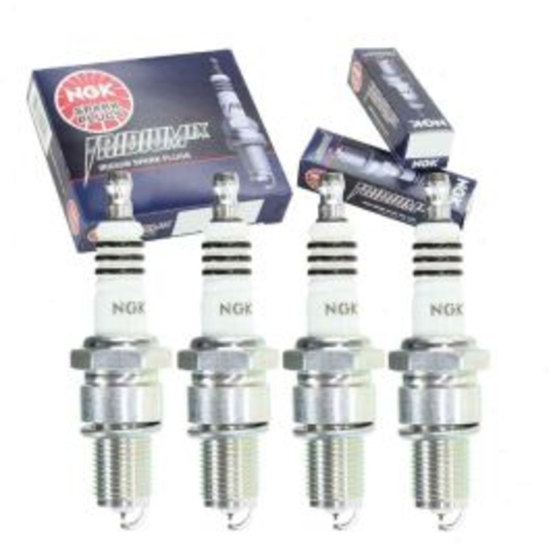 4 pc NGK Iridium IX Spark Plugs for 1985-1987 Hyundai Stellar 1.6L 2.0L L4