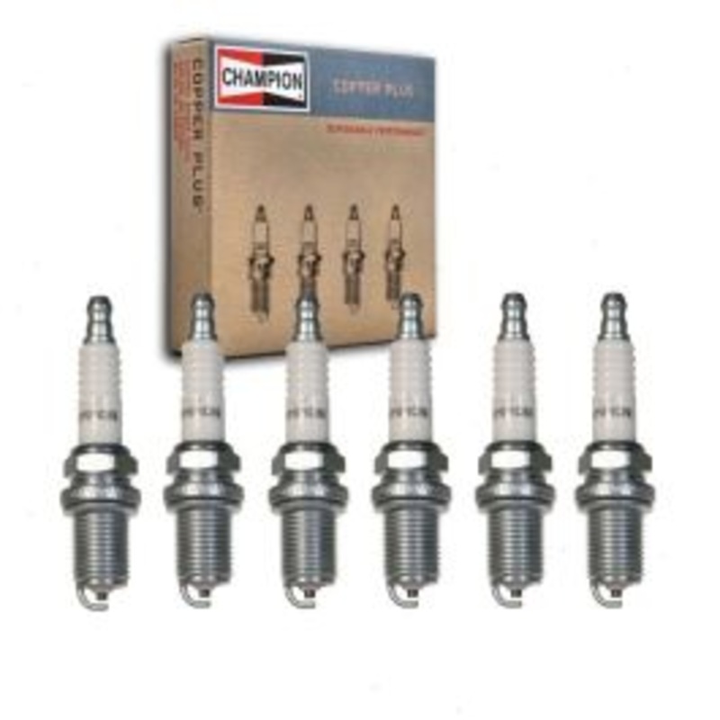 6 pc Champion Copper Plus 988 XC10YC Spark Plugs