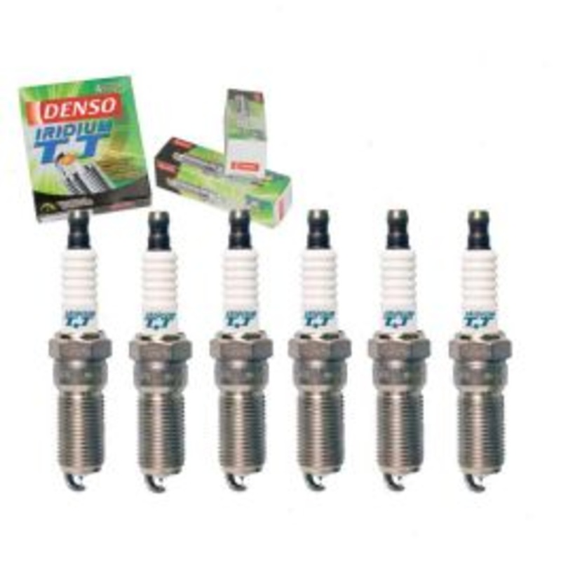 6 pc DENSO Iridium TT Spark Plugs for 2009 Saturn Outlook 3.6L V6