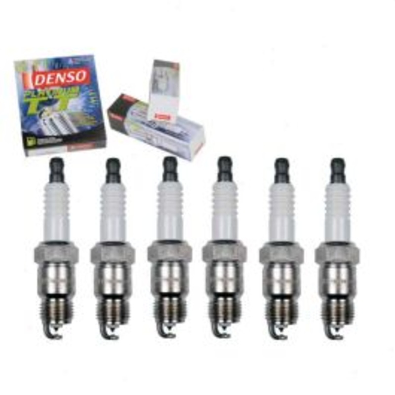 6 pc DENSO Platinum TT Spark Plugs for 1981-1985 Oldsmobile 98 3.0L 3.8L 4.1L V6
