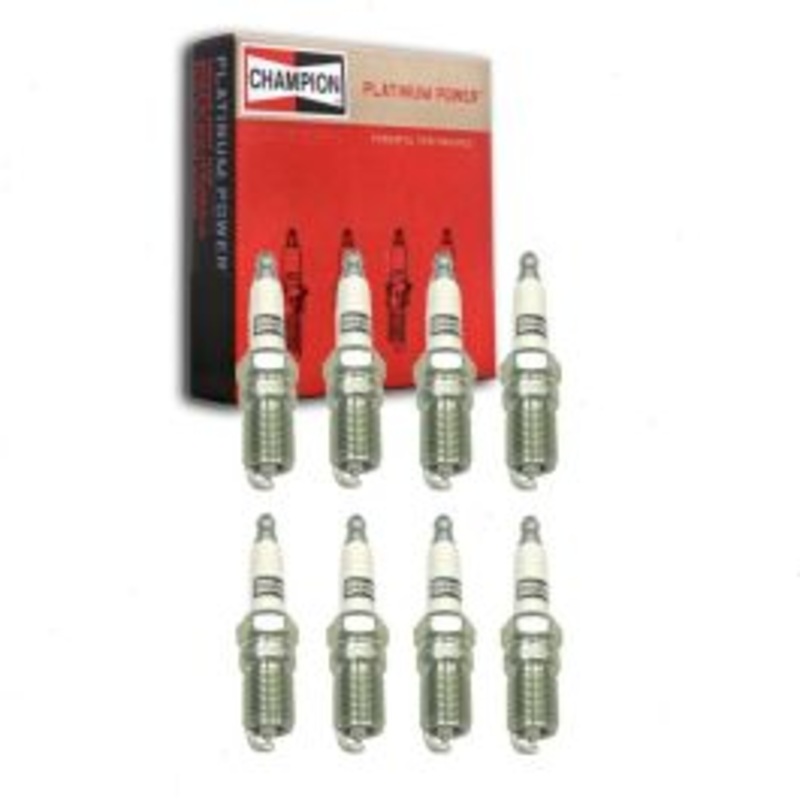8 pc Champion Platinum Spark Plugs for 1999-2000 Panoz AIV Roadster 4.6L V8