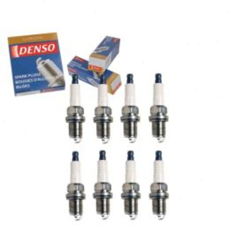 8 pc DENSO Standard U-Groove Spark Plugs for 1989-1993 Dodge W250 5.2L 5.9L V8