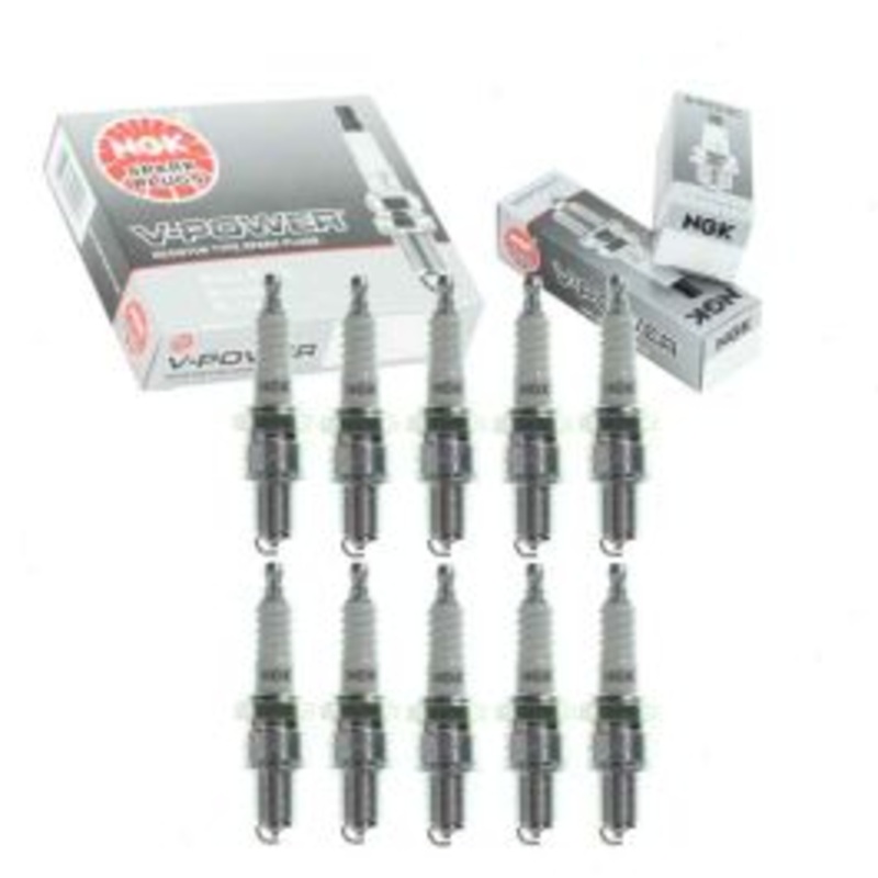 10 pc NGK V-Power 3432 BPR4EY Spark Plugs