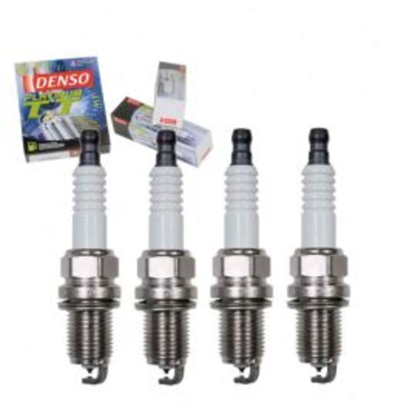 4 pc DENSO Platinum TT Spark Plugs for 2008-2014 Volkswagen GTI 2.0L L4