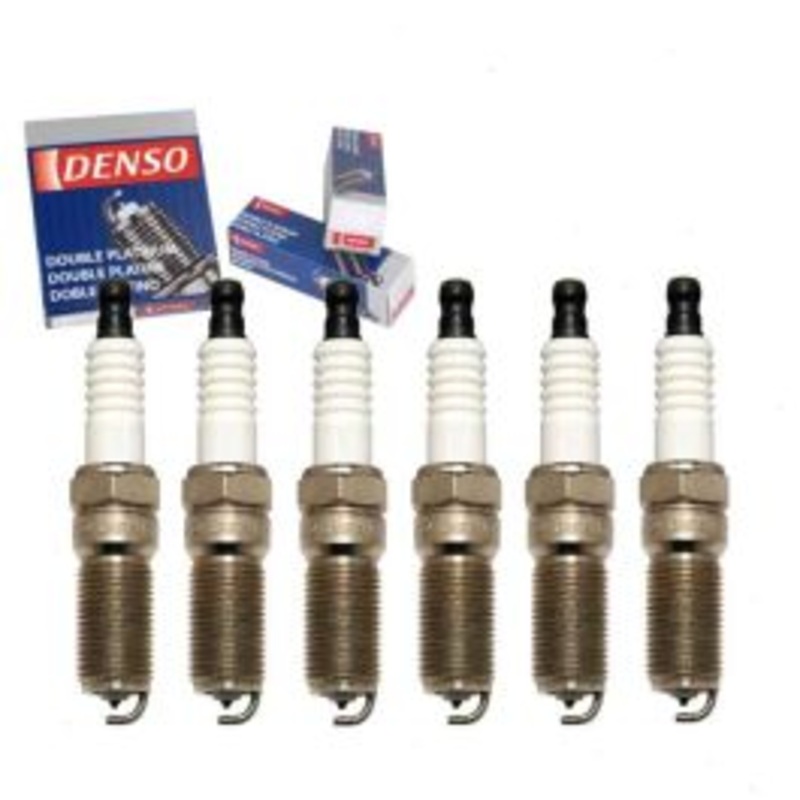 6 pc DENSO Double Platinum Spark Plugs for 2009 Saturn Vue 3.5L 3.6L V6