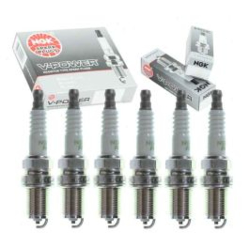 6 pc NGK V-Power 3735 BCPR6E Spark Plugs