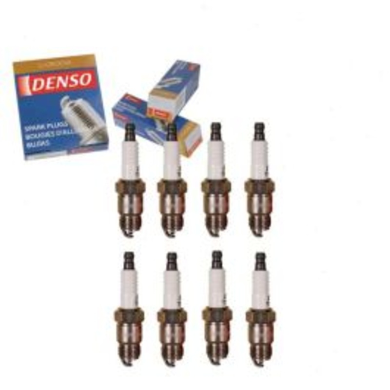 8 pc DENSO Standard U-Groove Spark Plugs for 1974-1984 Ford Thunderbird 5.0L 5.8L 7.5L V8