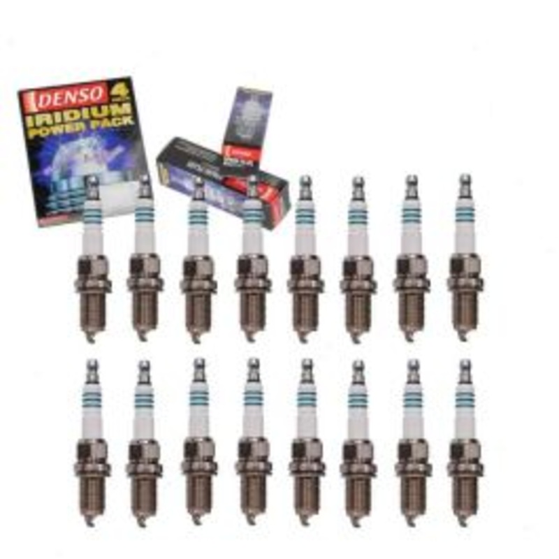 16 pc DENSO Iridium Power Spark Plugs for 1999-2001 Mercedes-Benz ML430 4.3L V8