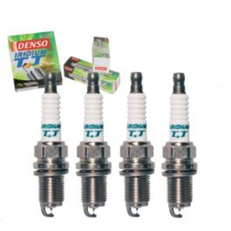 4 pc DENSO Iridium TT Spark Plugs for 2007-2013 Honda Fit 1.5L L4