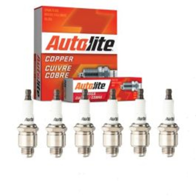 6 pc Autolite Copper Core Spark Plugs for 1942 Hudson Super Series 21