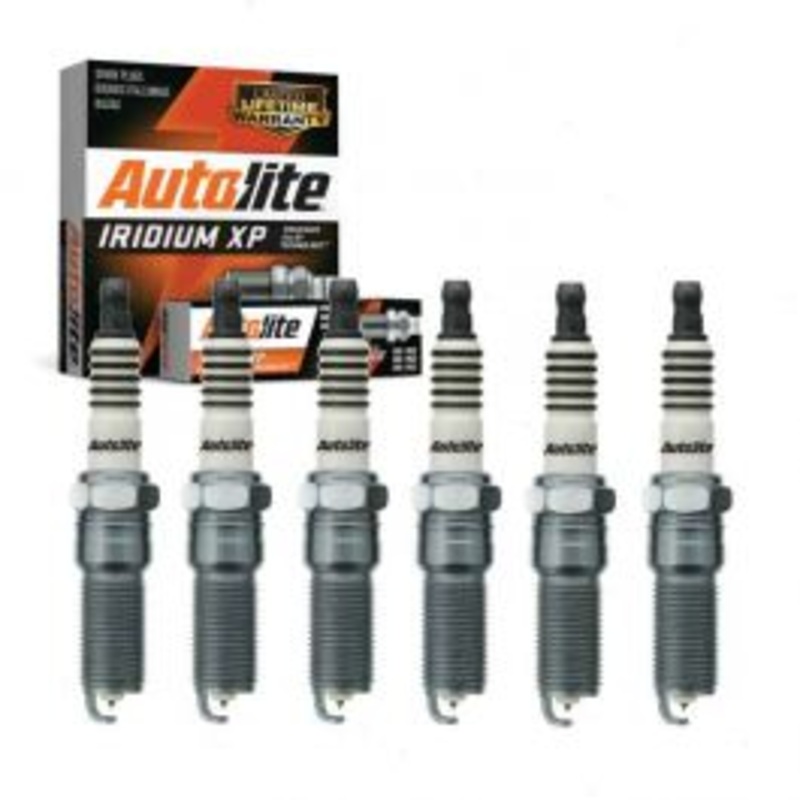 6 pc Autolite Iridium XP Spark Plug for 2008-2017 Chevrolet Equinox 3.0L