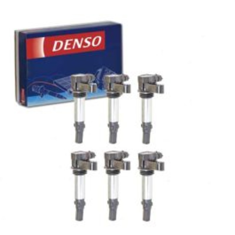 6 pc DENSO Direct Ignition Coils for 2004-2006 Cadillac SRX 3.6L V6