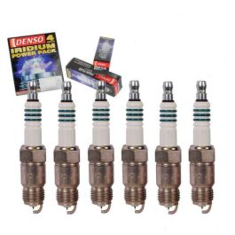 6 pc DENSO Iridium Power Spark Plugs for 1985 Chevrolet C10 4.3L V6
