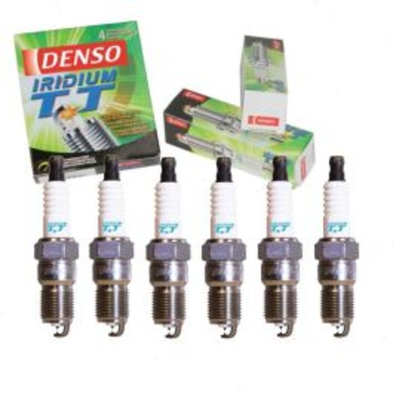 6 pc DENSO Iridium TT Spark Plugs for 2003-2009 GMC Envoy