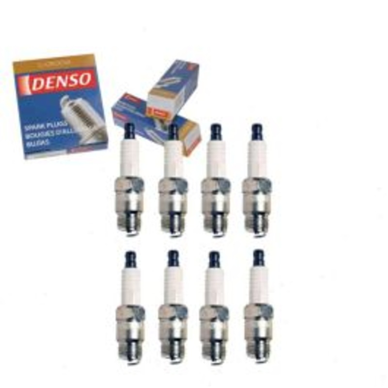 8 pc DENSO Standard U-Groove Spark Plugs for 1975-1976 GMC C15 Suburban 5.7L 7.4L V8