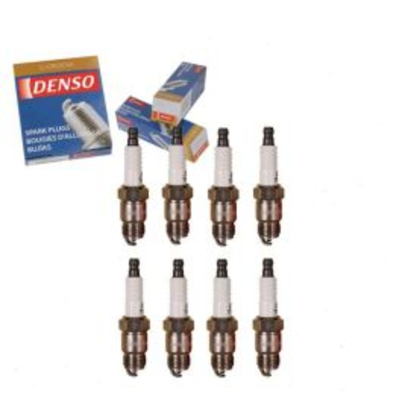 8 pc DENSO Standard U-Groove Spark Plugs for 1976-1978 GMC G35 5.7L 6.6L 7.4L V8