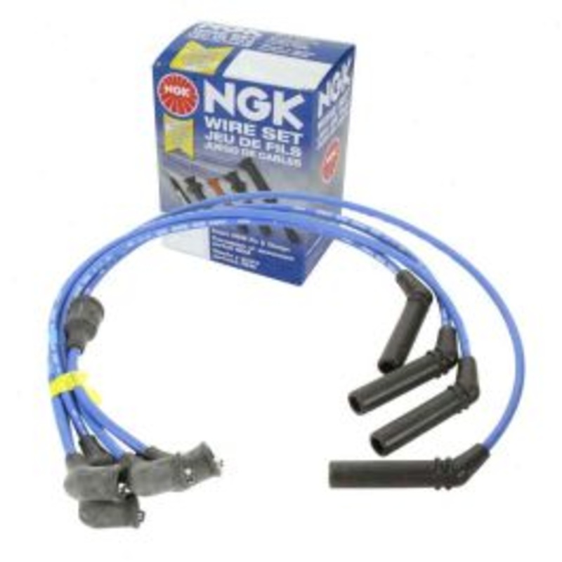 NGK Spark Plug Wire Set for 1989-1991 Hyundai Sonata 2.4L L4