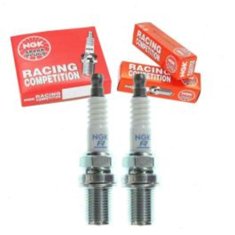 2 pc NGK Racing 4017 R6601-10 Spark Plugs