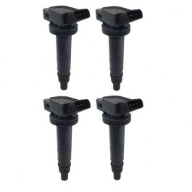 4 pc Hitachi Ignition Coils for 2010 Toyota 4Runner 2.7L L4