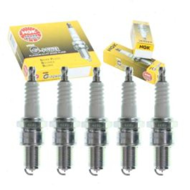 5 pc NGK G-Power Spark Plugs for 1986 Audi 5000 Quattro 2.2L L5