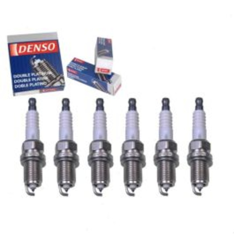 6 pc DENSO Double Platinum 3247 PKJ20CR-L11 Spark Plugs
