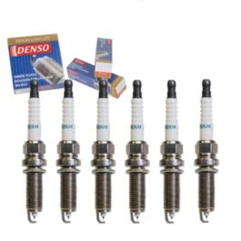 6 pc DENSO Iridium Long Life Spark Plugs for 2012-2014 Mercedes-Benz C350 3.5L V6