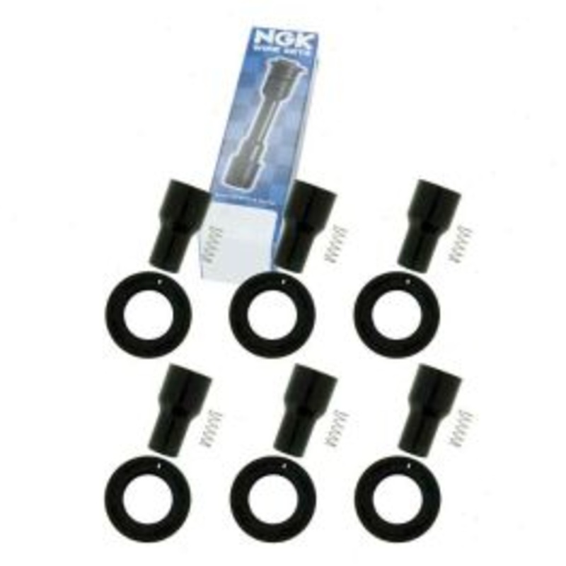 6 pc NGK Ignition Coil Boots for 2005-2014 Toyota Tundra 4.0L V6