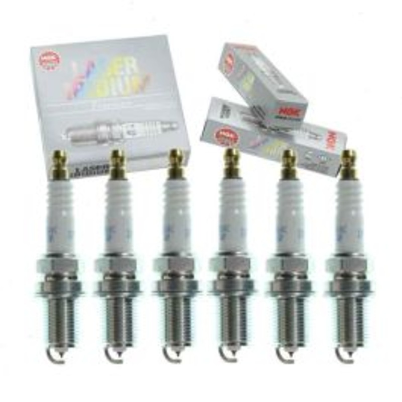 6 pc NGK Laser Iridium Spark Plugs for 1996 Audi A4 Quattro 2.8L V6