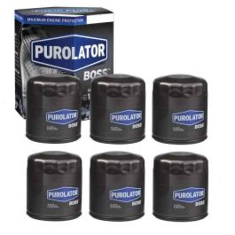 6 pc Purolator BOSS PBL10241 Engine Oil Filters