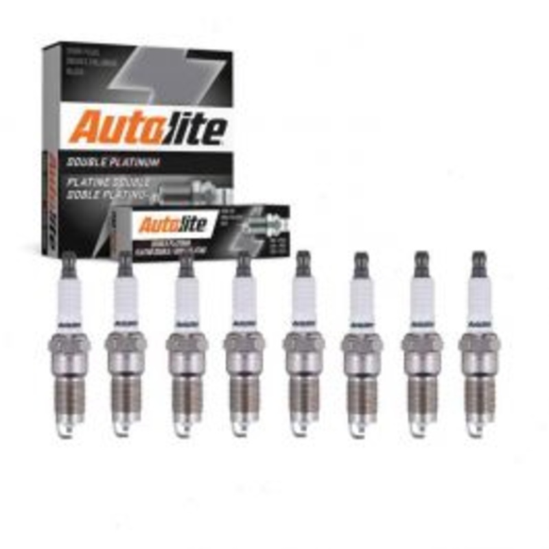 8 pc Autolite Double Platinum APP5143 Spark Plug